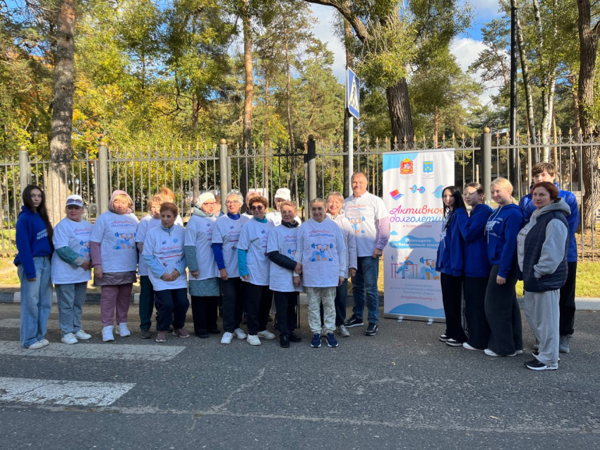 Жуковские партийцы провели Всероссийскую акцию «10 000 шагов к жизни»