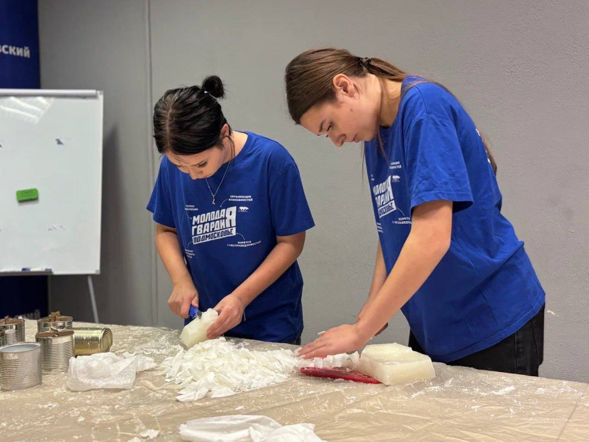 Проект «Мир возможностей»: мастер-класс по изготовлению окопных свечей